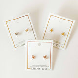 Screwback Stud Earrings - Heidi Pearl Bunny