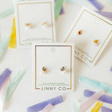 Screwback Stud Earrings - Heidi Pearl Bunny