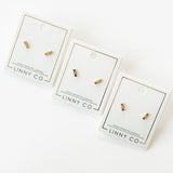Screwback Stud Earrings - Kate Candy Gold
