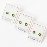 Screwback Stud Earrings - Leighton Wreath