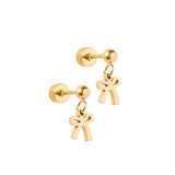 Millie Bow Screwback Studs