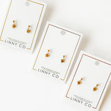 Screwback Stud Earrings - Millie Heart