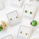 Screwback Stud Earrings - Noelle