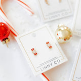 Screwback Stud Earrings - Taffy