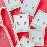 Screwback Stud Earrings - Taffy