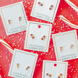 Screwback Stud Earrings - Taffy