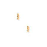 Tally Gold Bar Screwback Studs