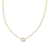Mini Elisa Gold Satellite Short Pendant Necklace
