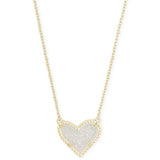 Ari Heart Gold Pendant Necklace