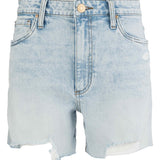 Taylor High-Rise Raw Hem Shorts