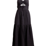Terra Luxe Ruched Maxi Dress