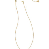Mini Elisa Enamel Frame Short Pendant Necklace