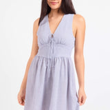 Garden Sun Tie Midi Dress