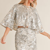 Aura Sequin Top