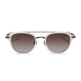Rey Off White Bronze + Brown Gradient Polarized