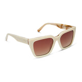 Amara Courtside Ivory Otsde/Gilded Tortoise Inside