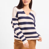 Manuscript Stripe Sweater