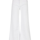 Meg High Rise Fab Ab in Optic White