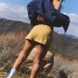 Hot Shot Mini Skort - Dried Palm