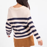 Manuscript Stripe Sweater