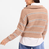 Warm Chai Quarter Zip Pullover
