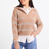 Warm Chai Quarter Zip Pullover