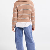 Warm Chai Quarter Zip Pullover
