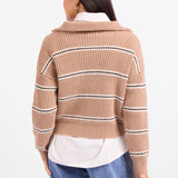 Warm Chai Quarter Zip Pullover
