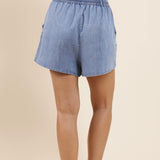 Long Vacay Denim Shorts