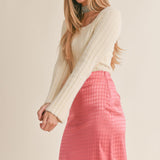 Camille Square Neck Sweater