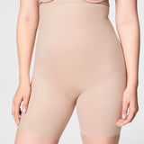 Thinstincts 2.0 High-Waisted Midthigh Short - Champagne Beige
