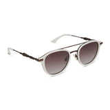 Rey Off White Bronze + Brown Gradient Polarized