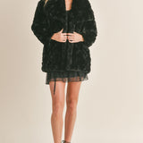 Mastermind Vegan Fur Half Coat