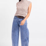 Billie Ruched Knit Top