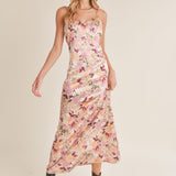 Rustic Cabin Slip Midi Dress