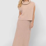 Crosby Ribbed Turtleneck Vest