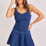Cowgirl Charm Denim Mini Dress