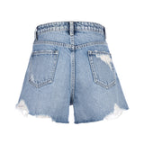 Taylor High Rise Denim Shorts - Introduced