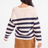 Manuscript Stripe Sweater