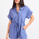 Softly Yours Short Sleeve Romper