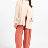 Alessia Shawl Collar Open Coat