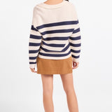 Manuscript Stripe Sweater