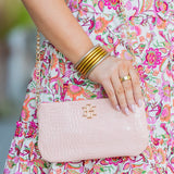 Livi Crossbody Blush  Patent EC