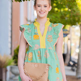 Ariana Crossbody Woven Tan