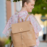Bennett Backpack Woven Tan
