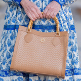 Palmer Tote Woven Tan