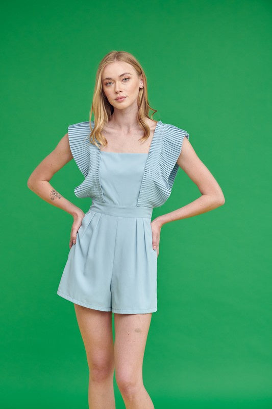 Every Moment Romper - Blue