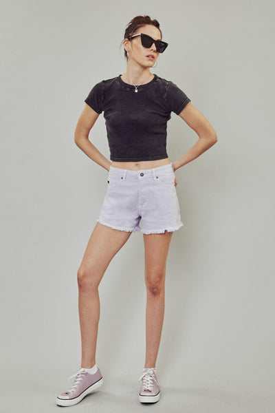 Lavender Field Shorts