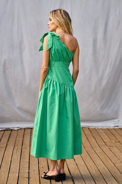 Green Goddess Midi Dress