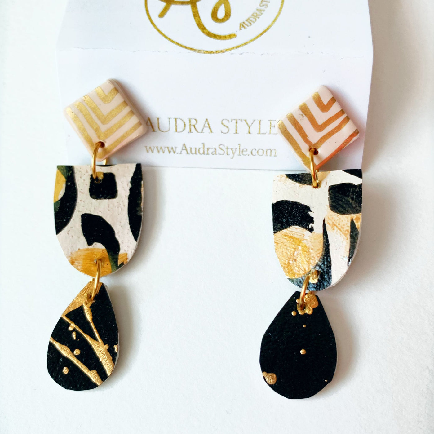 Leopard Leah Drop Earring